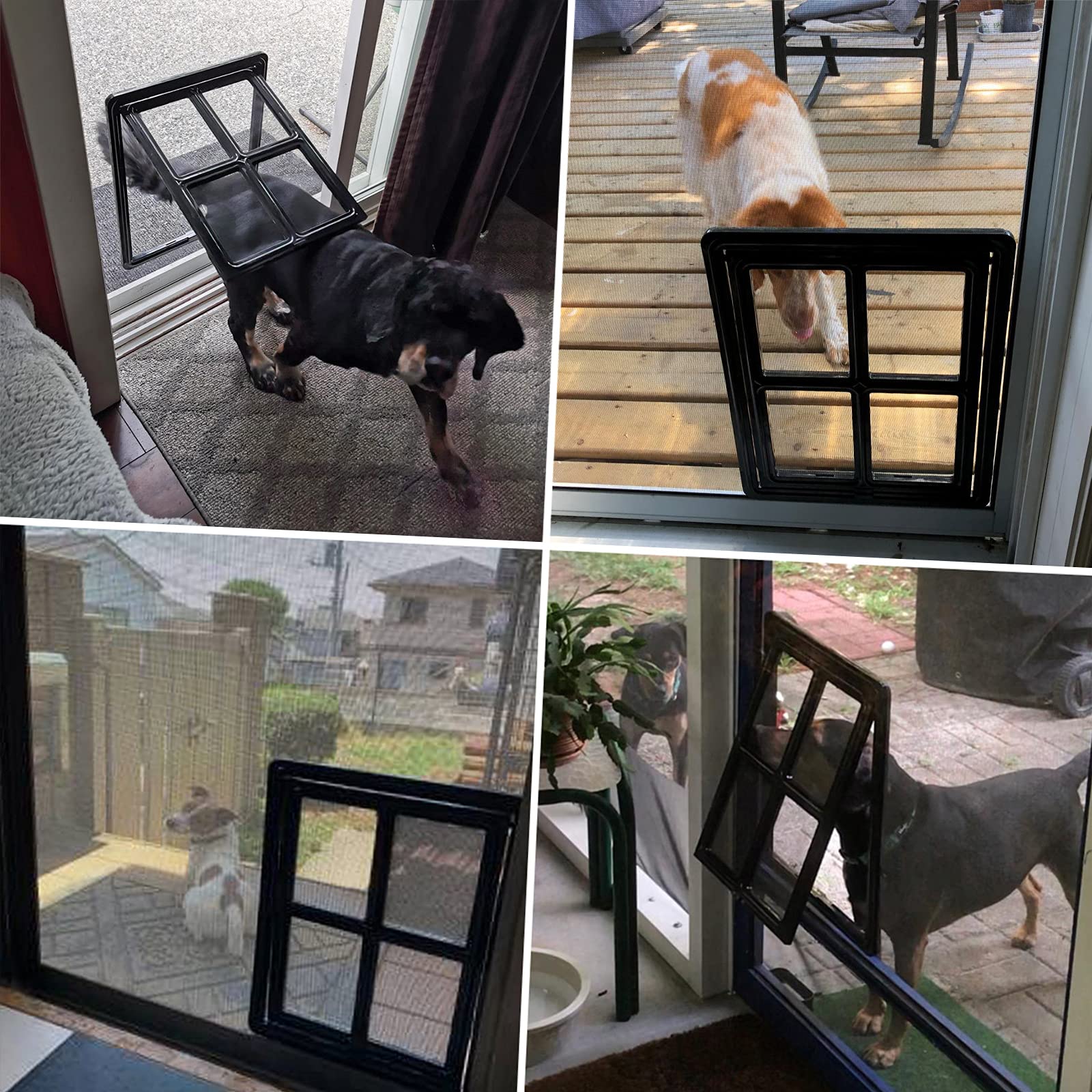 NAMSAN door accommodates large dogs and cats in busy homes