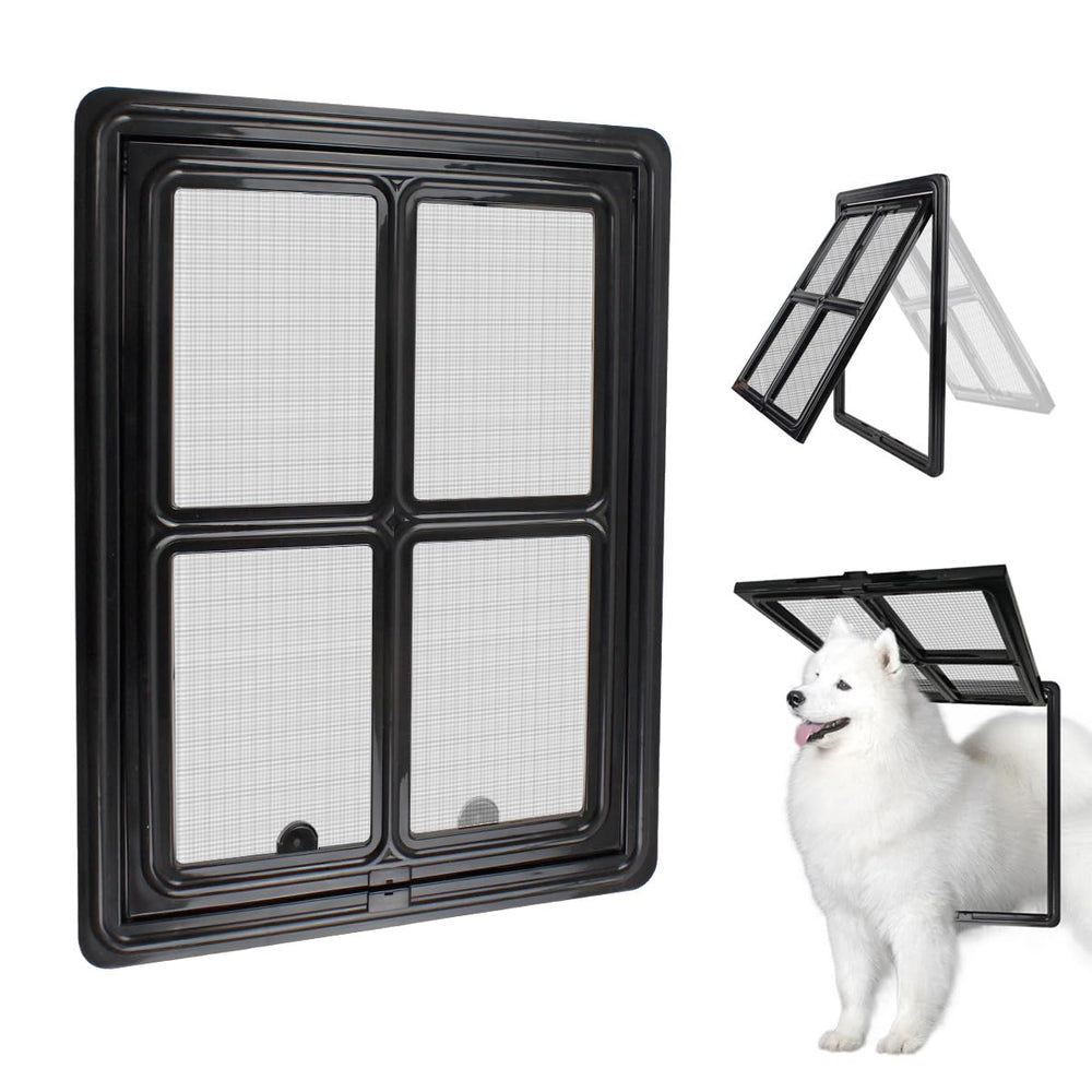 NAMSAN dog screen door 12x16 inner frame for easy pet entry