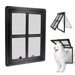 NAMSAN dog screen door 12x16 inner frame for easy pet entry