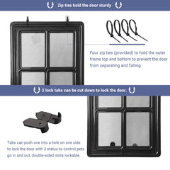 NAMSAN outer frame 13.8x18 inches fits many door openings