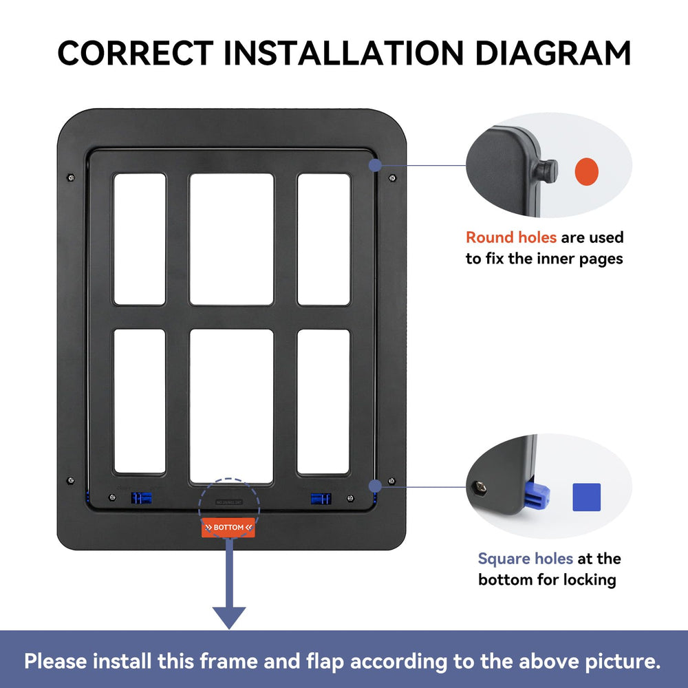 NAMSAN fits sliding doors and windows for versatile setups.