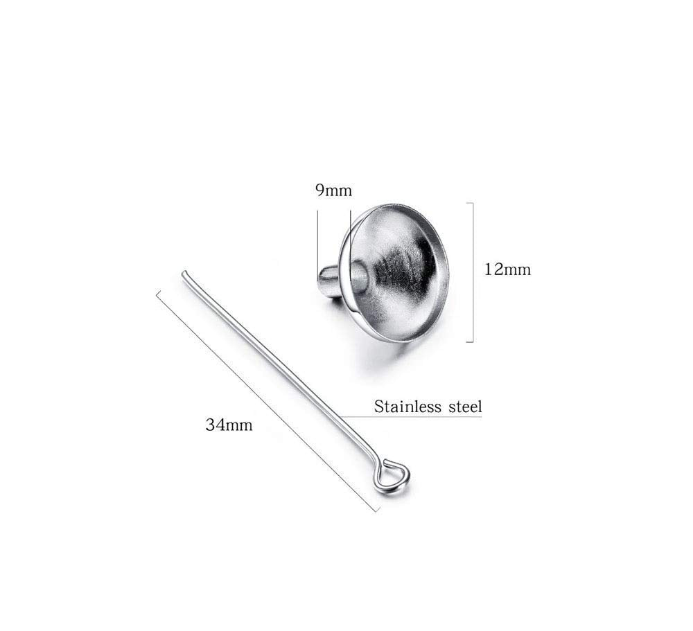 NanMuc urn necklace funnel kit supports easy ashes filling.