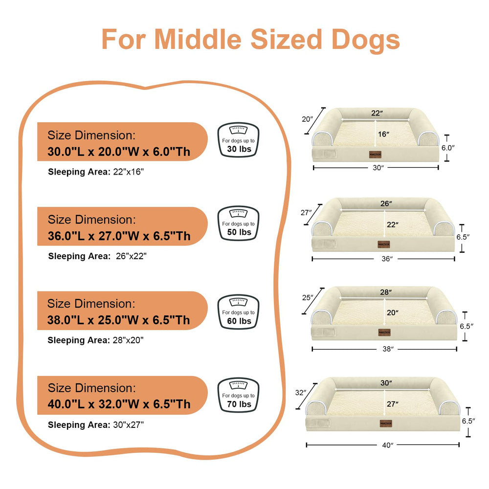 NANUYA non-slip bottom prevents movement on smooth floors.