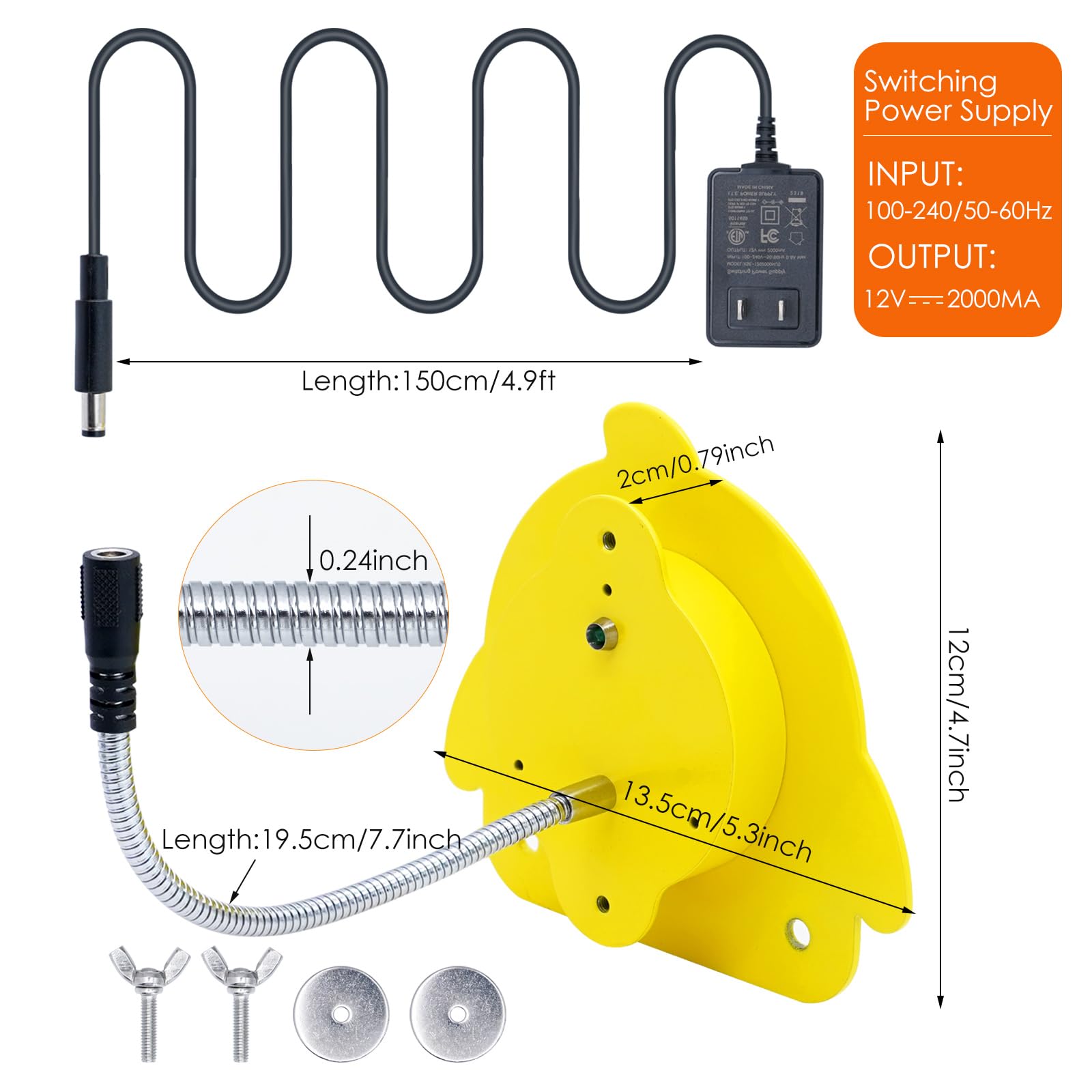 NAOEDEAH Bird Heater thermostat function maintains safe cycling.