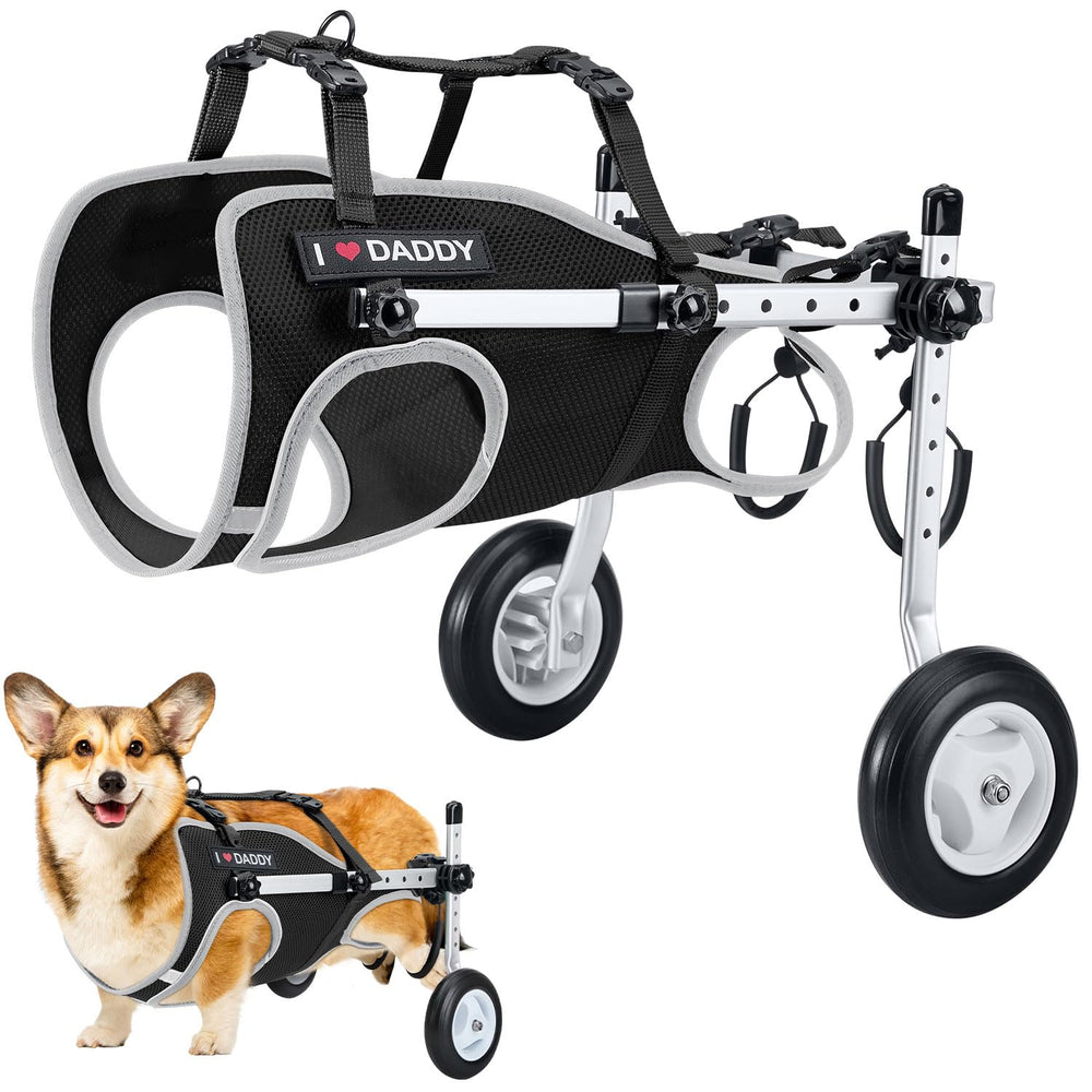 Nasjac dog wheelchair back-legs frame supports hind mobility for injured dogs.