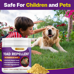 NateNatenight Toad Deterrent rain-resistance feature protecting lawns and walkways