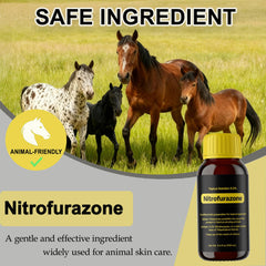 NateNatenight Nitrofurazone spreads evenly with no sticky residue.