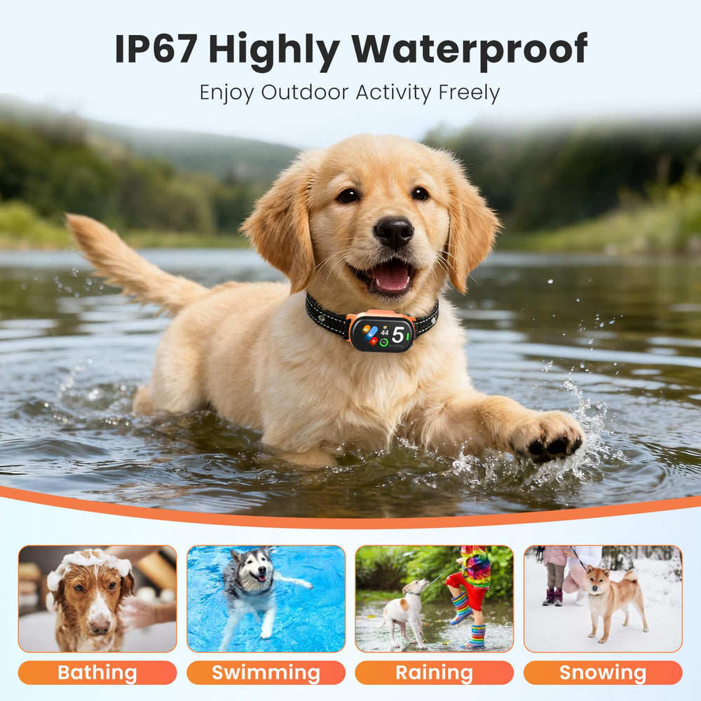 NATGOVOD collar is suitable for outdoor use in rain or light swimming.