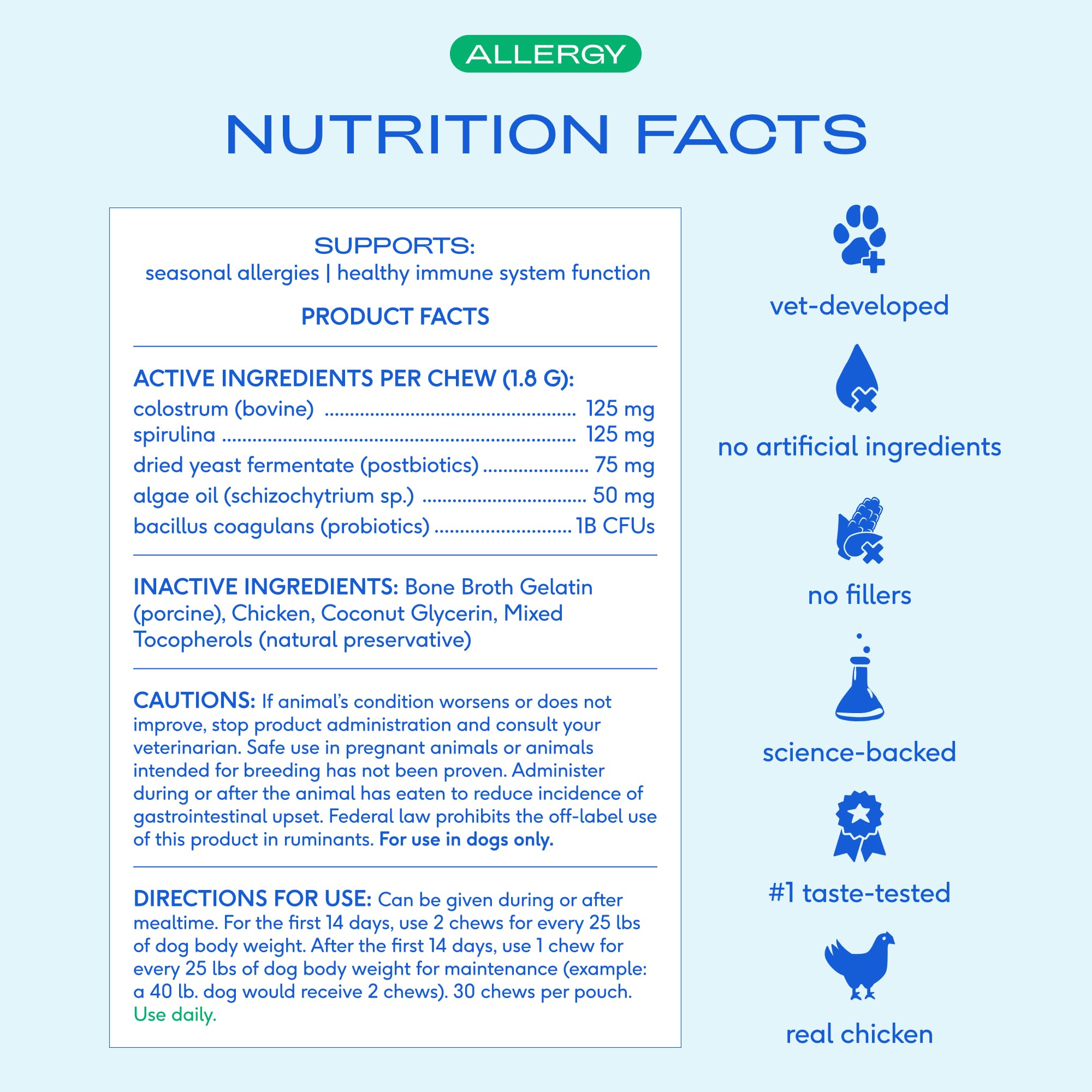 Native Pet bone broth gelatin texture; natural protein for coat and skin.