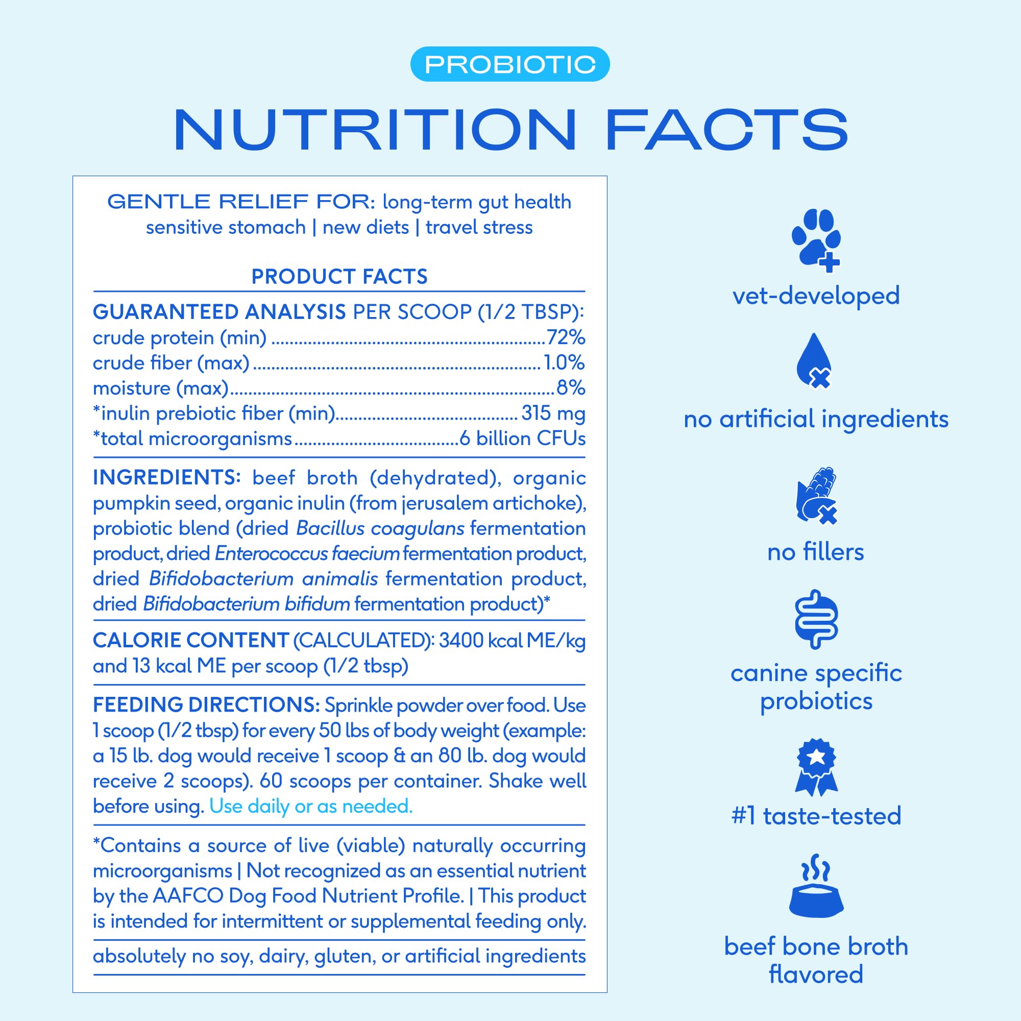 Native Pet Probiotics organic pumpkin prebiotic emphasizes fiber for daily gut balance
