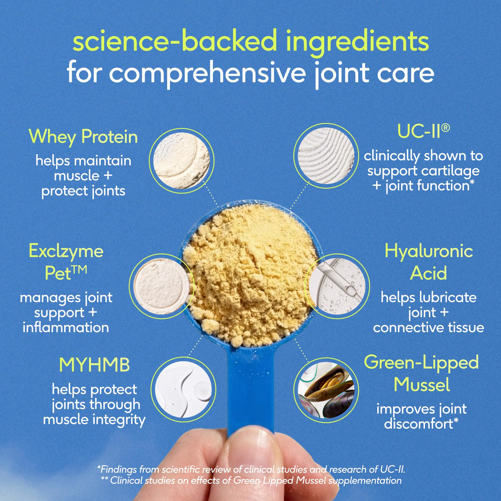 Native Pet ucii collagen support for cartilage health in dogs.