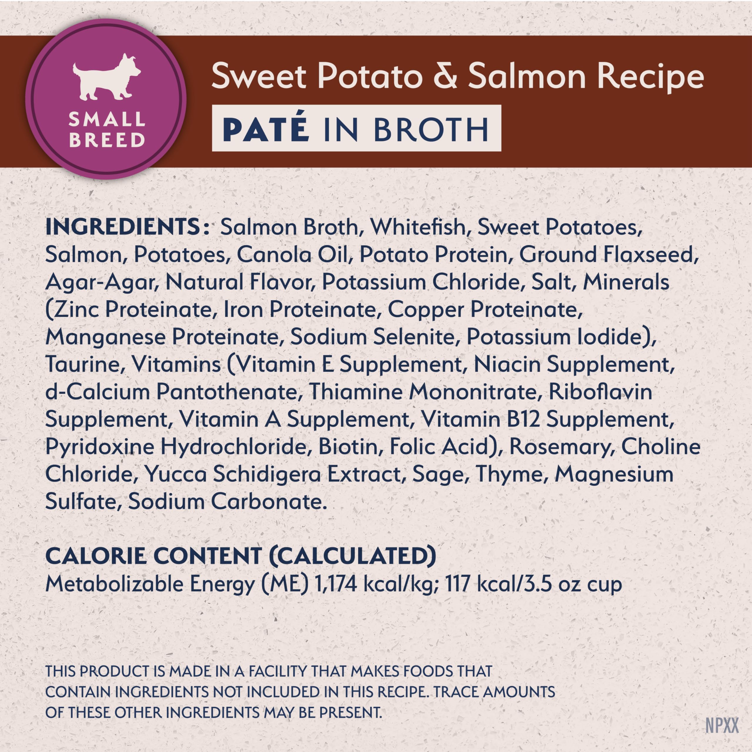 Fortified with vitamins and minerals in Natural Balance dog food