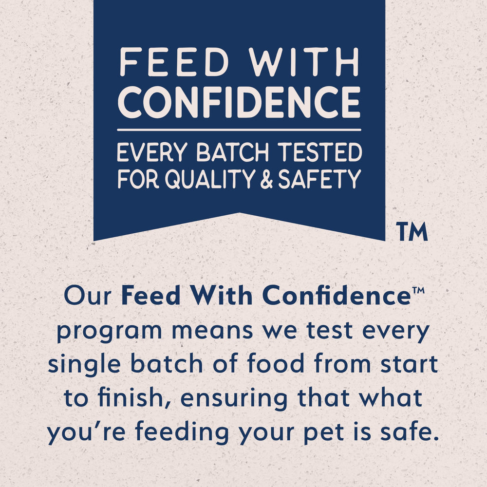 Natural Balance canned dog food packaging shows 12 cans for easy feeding.