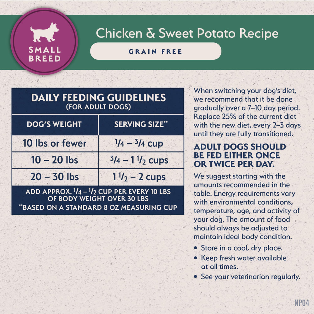 Natural Balance coat and skin support imagery from dog food packaging.