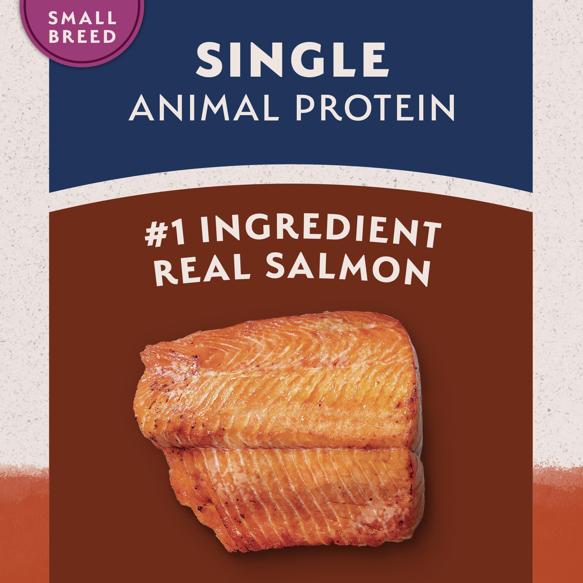 Natural Balance crunchy-texture-teeth-gums visual suggests dental-friendly crunch