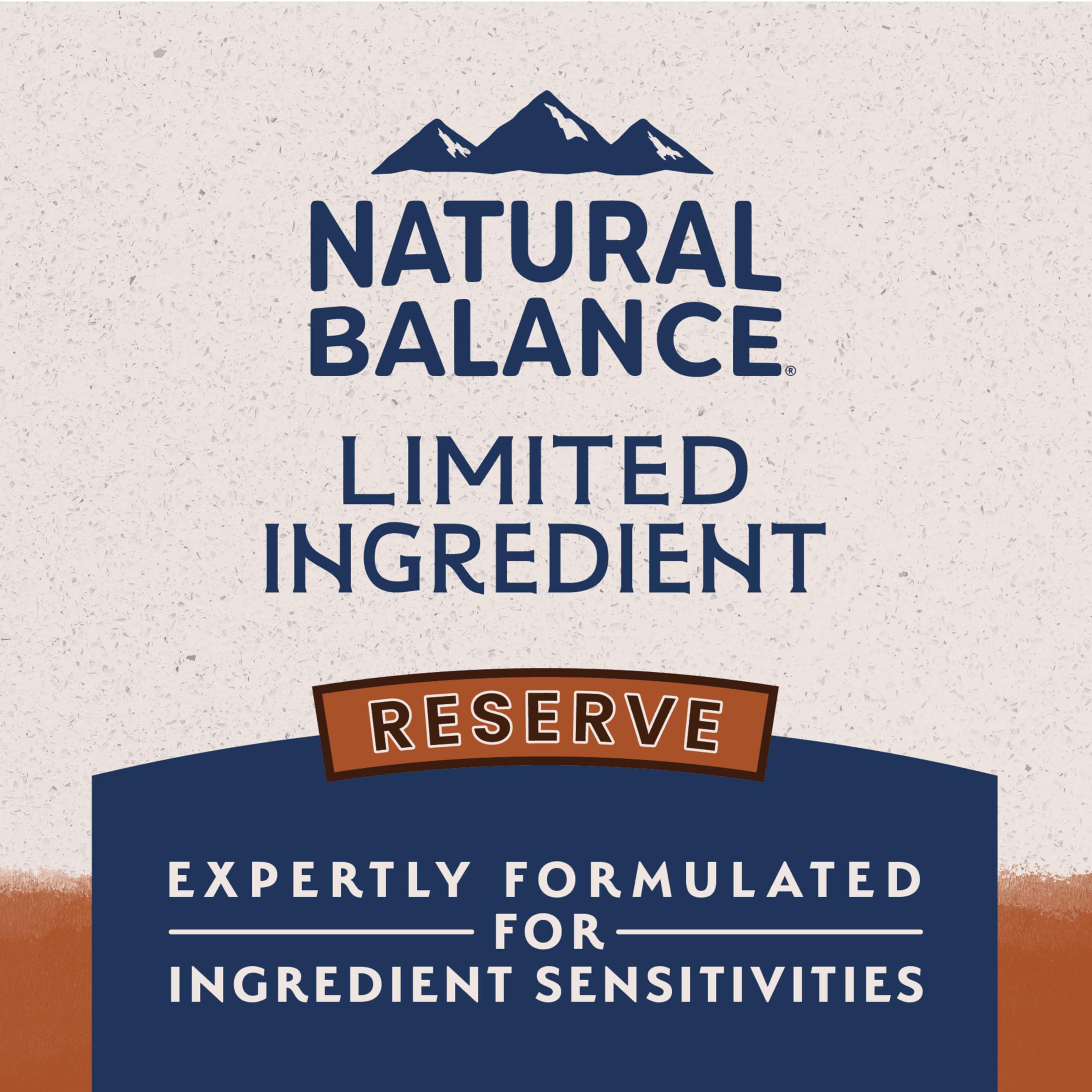 Natural Balance brown rice fiber aids gentle digestion