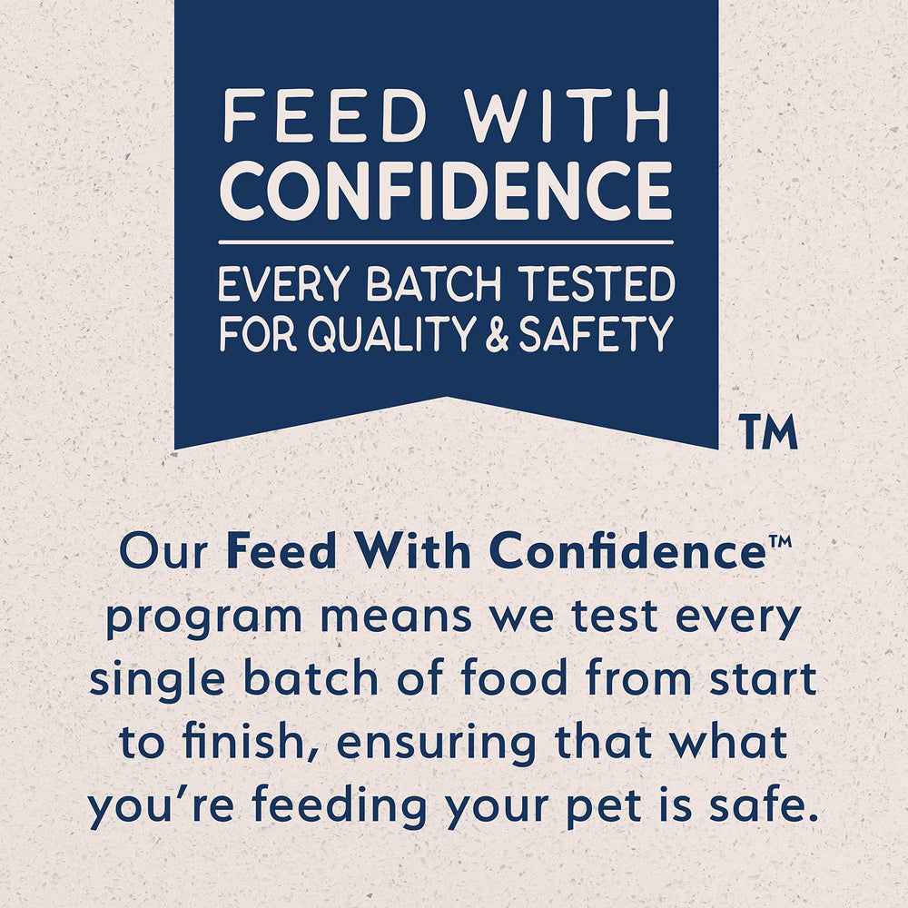Natural Balance duck recipe bag with trust and safety seal