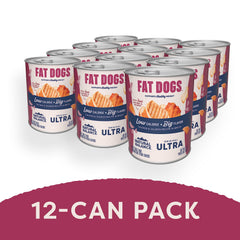 Natural Balance Fat Dogs can back view highlighting product details and ingredients