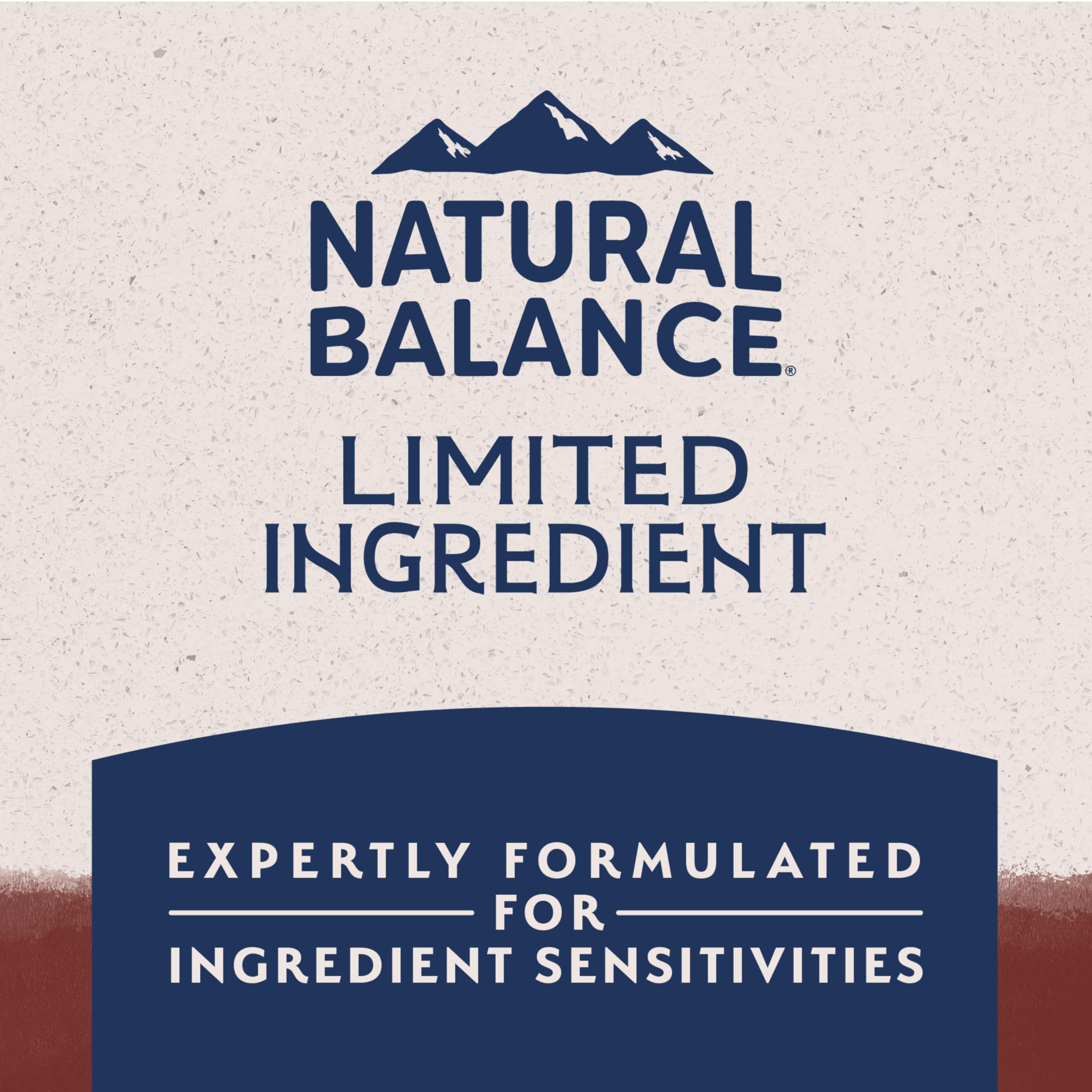 Natural Balance feed-with-confidence program badge on packaging signals batch safety.