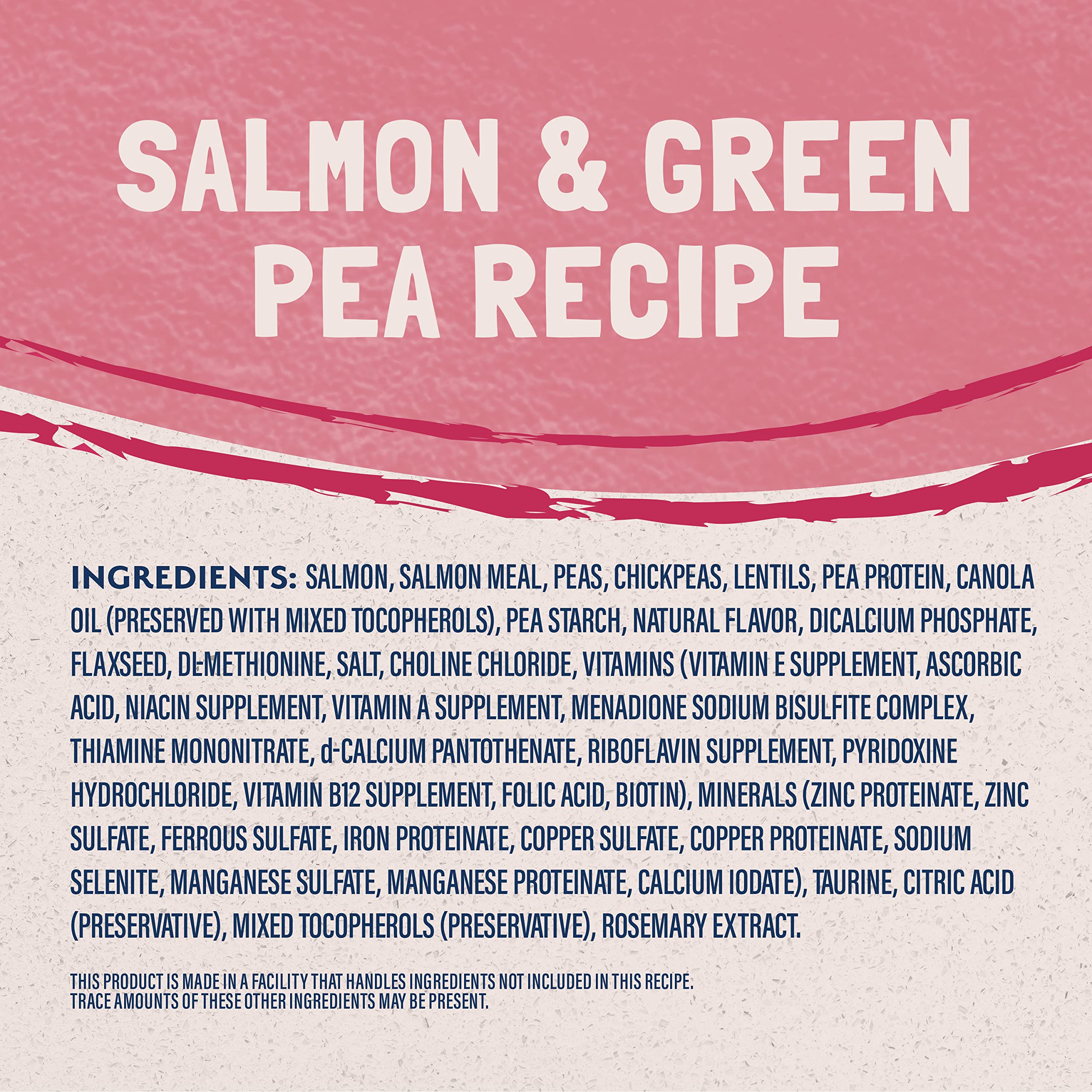 Natural Balance Green Peas fiber source — grain-free fiber to support digestion.