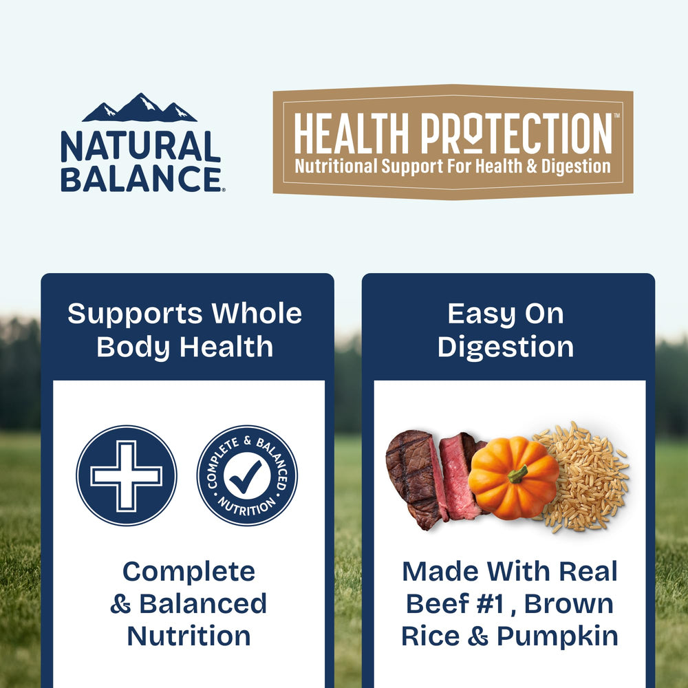 Natural Balance Health Protection natural ingredients plus vitamins and minerals
