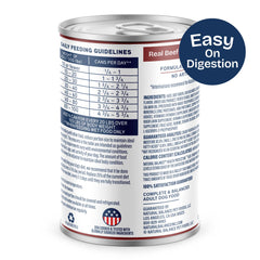 Natural Balance Health Protection with real beef as first ingredient for high-quality protein