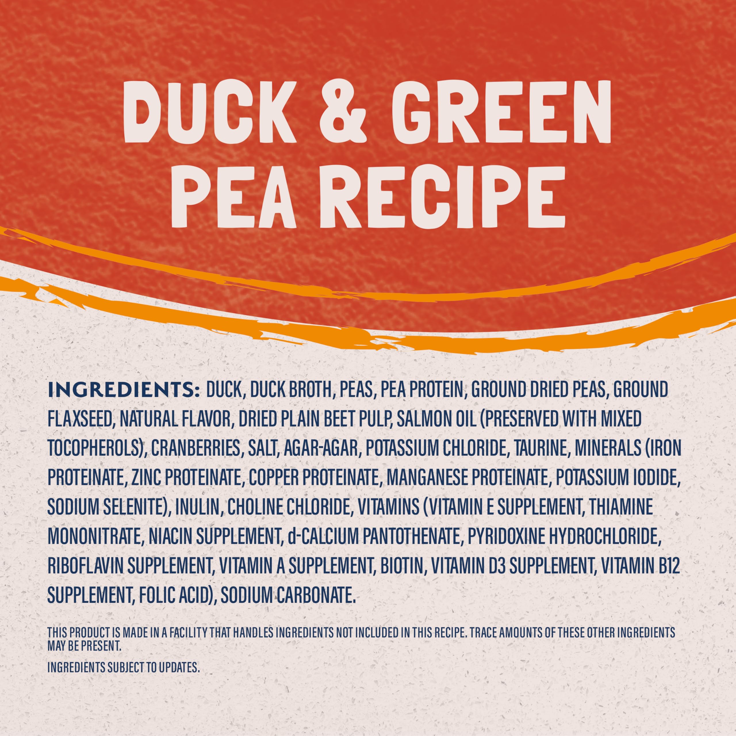 Front of Natural Balance L.I.D. packaging with simple ingredients message.