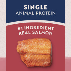 Natural Balance L.I.D. Salmon and Brown Rice ingredients list emphasizes simple, safe components