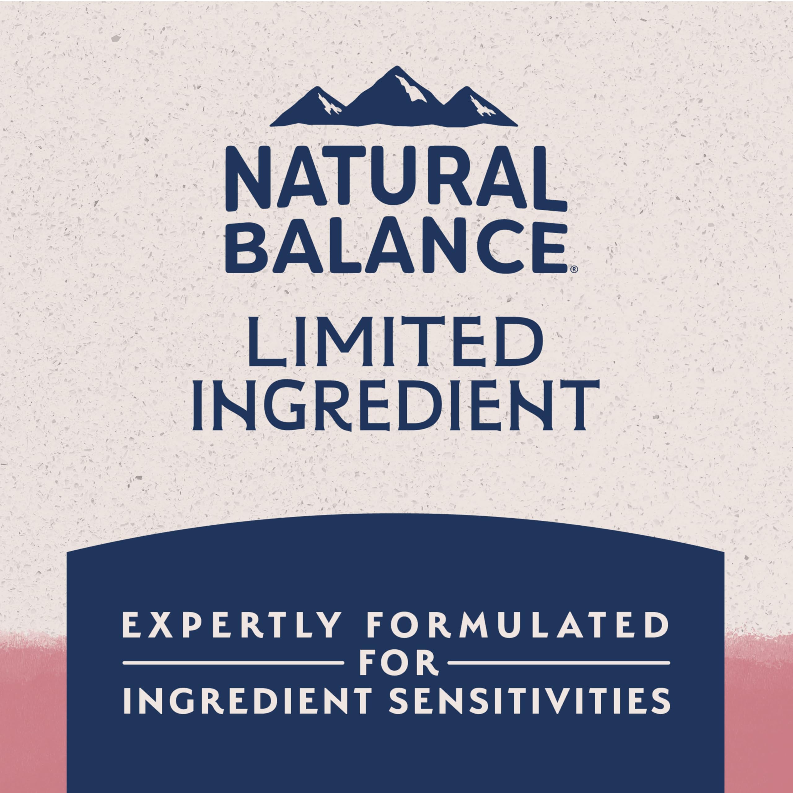 Natural Balance L.I.D. kibble served in a clean bowl showing appetizing texture