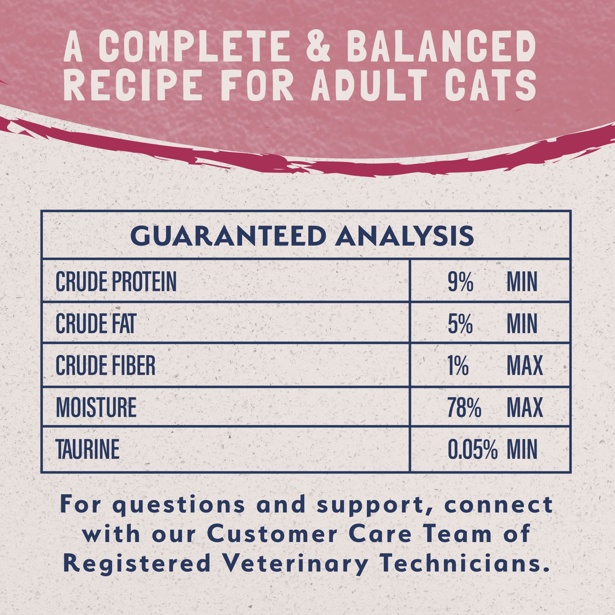 Serving bowl showcasing Natural Balance salmon cat food for adult cats.