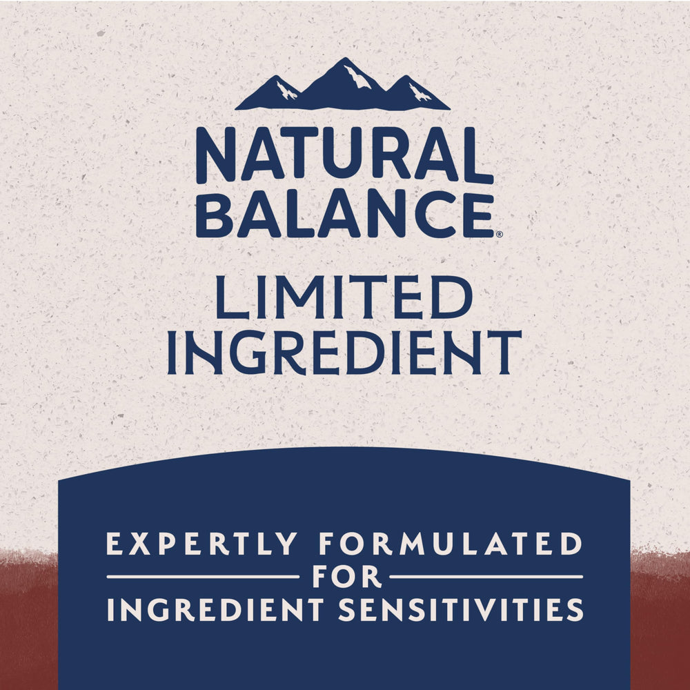 Natural Balance no artificial colors or flavors preserves natural taste.