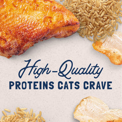 Natural Balance Original Ultra cat wet food features carrots and brown rice to support digestion.