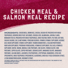 Close-up of natural Balance Ultra Dry kibble highlighting a high-protein formula for active cats.