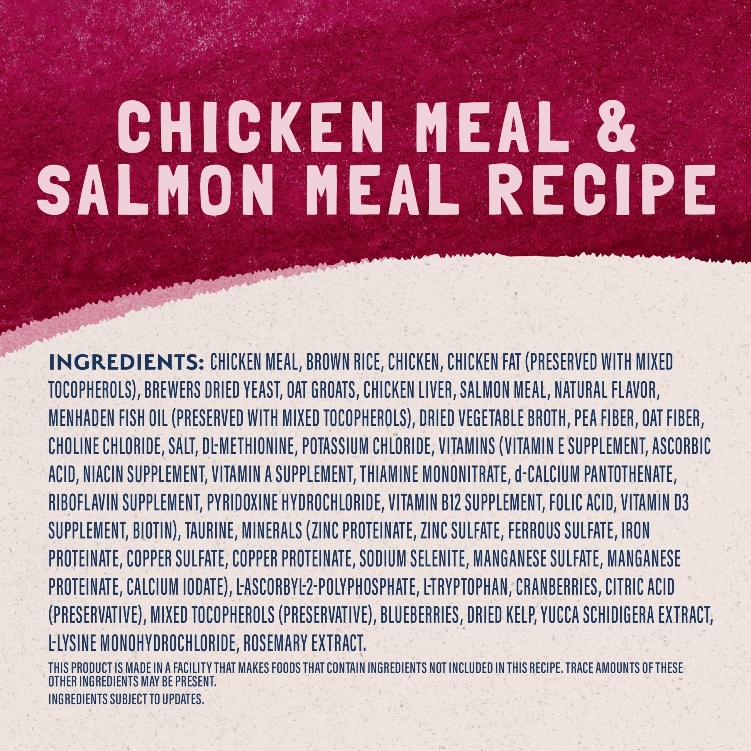 Natural Balance Original Ultra Dry Cat Food salmon meal kibble for tasty protein