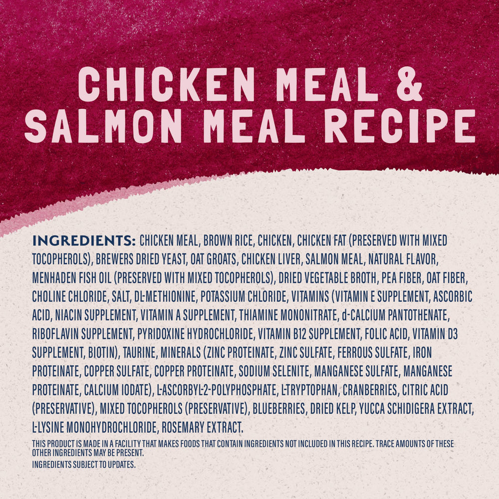 Natural Balance Original Ultra Dry Cat Food salmon meal kibble for tasty protein