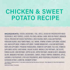 Natural Balance Ultra Grain Free chicken kibble bites are easy to portion and palatable.