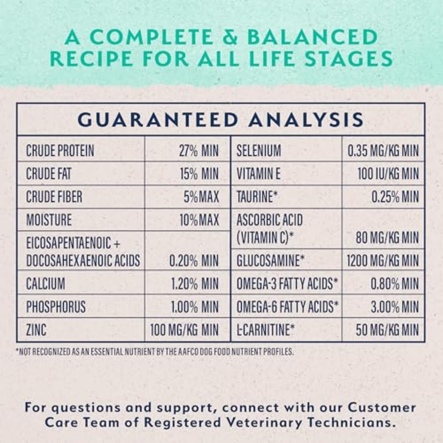 Natural Balance omega-6 and omega-3 blend supports brain health and alertness.