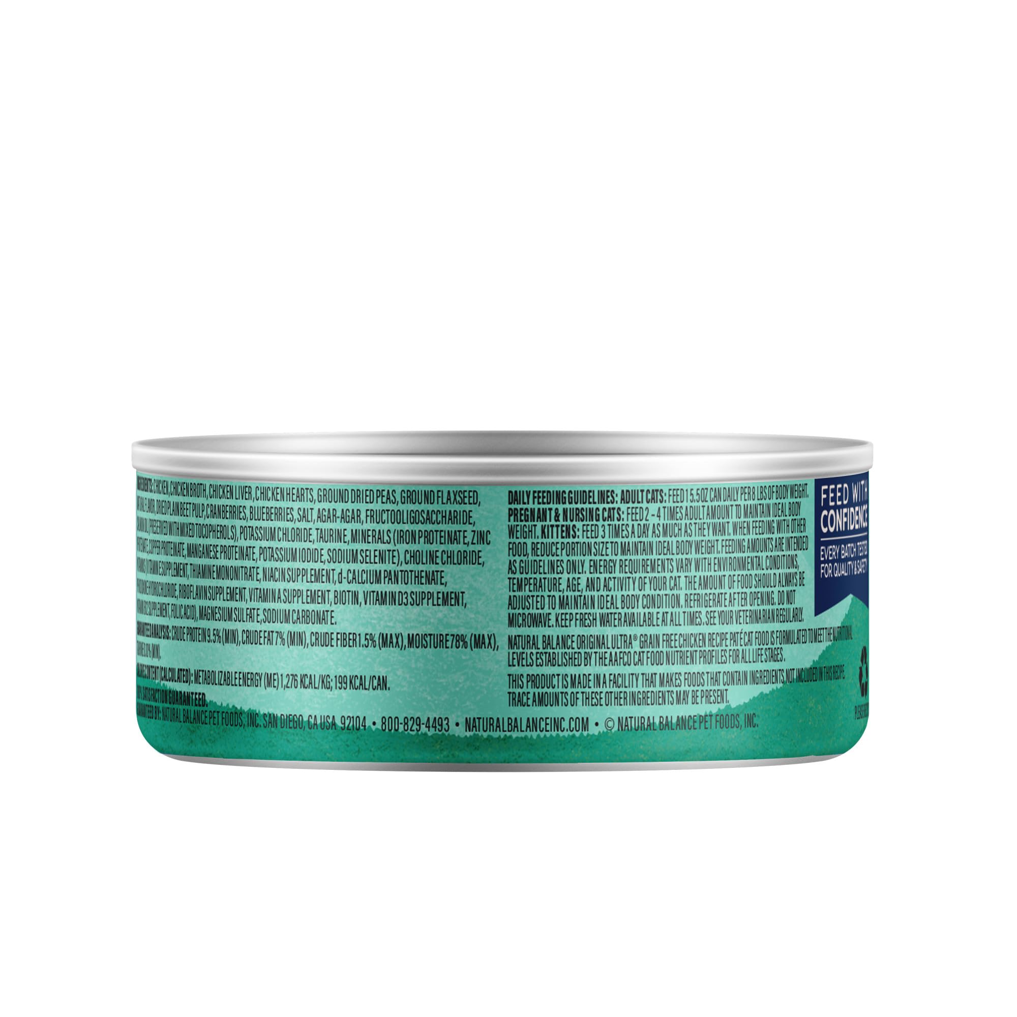 Natural Balance Original wet cat food pack of 24 cans for value and consistency