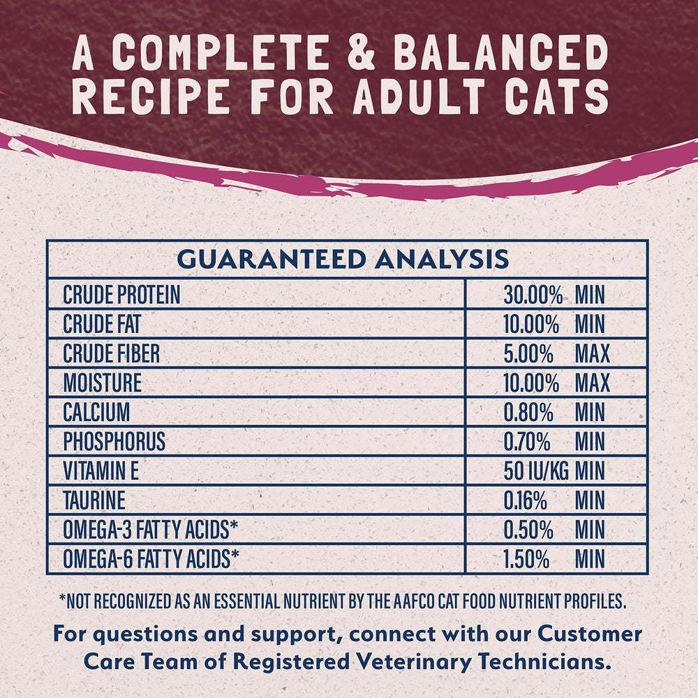Natural Balance pellets close-up—tasty texture for cats.
