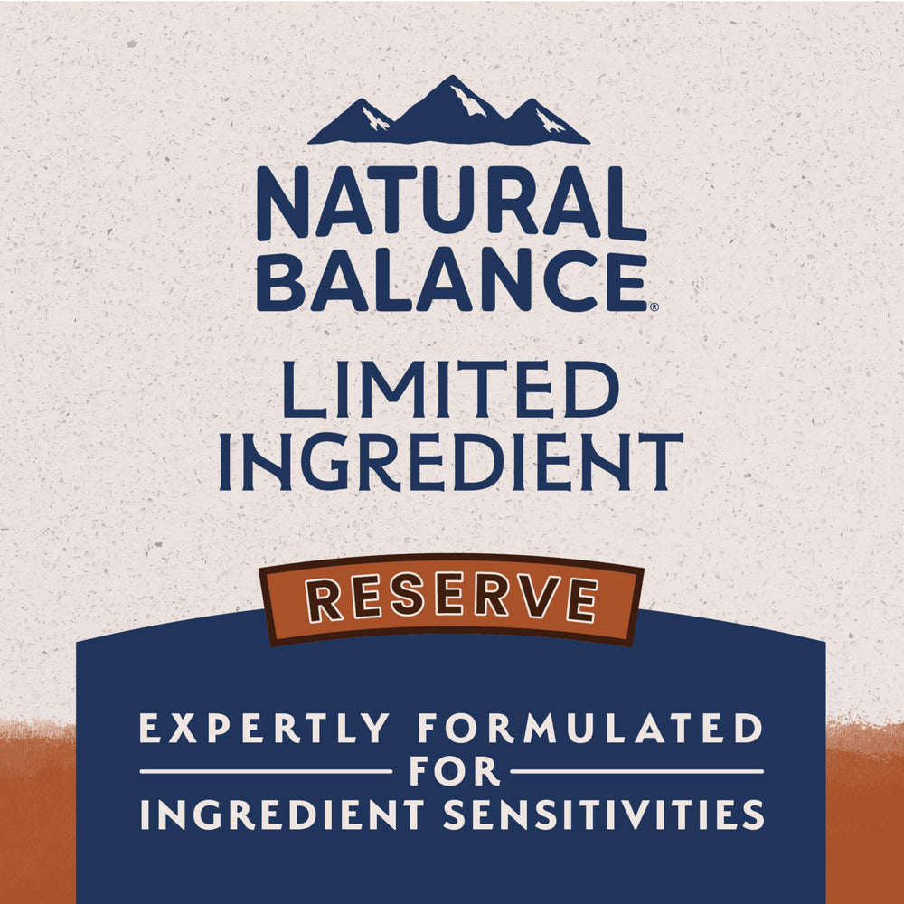 Natural Balance Reserve brown rice fiber close-up highlighting digestive-friendly source