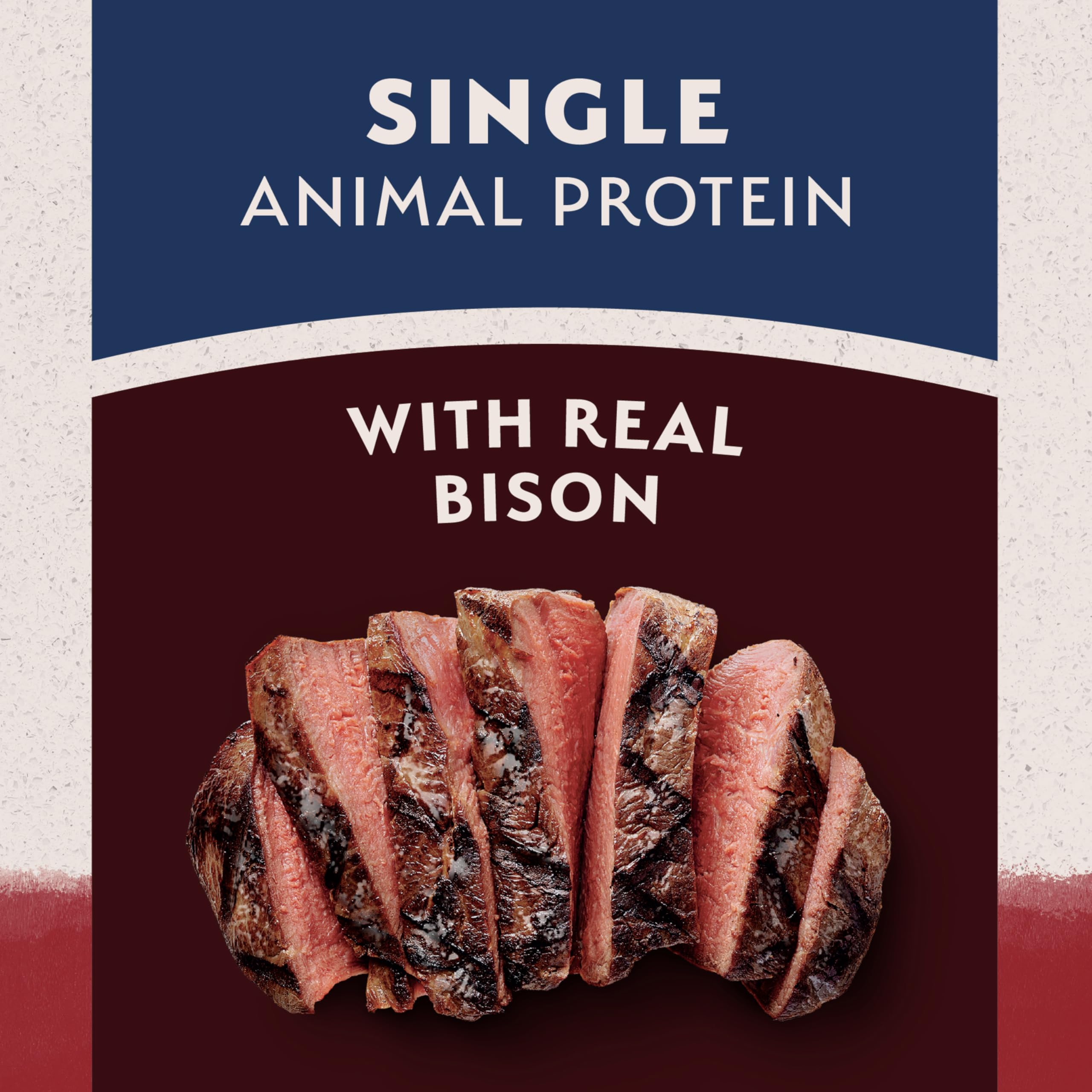 Serving bowl of Natural Balance Reserve kibble for portion-controlled meals.