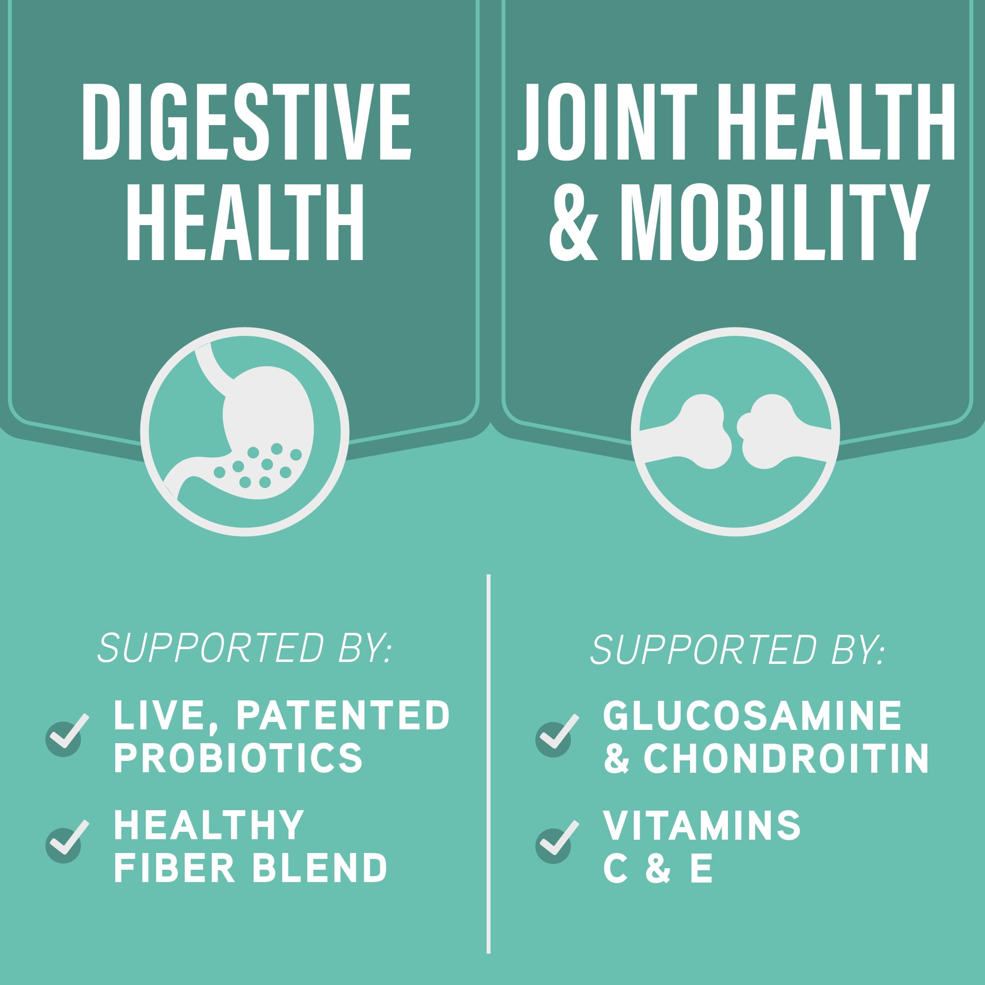 Natural Balance Specialized packaging showcases key ingredients and nutrition
