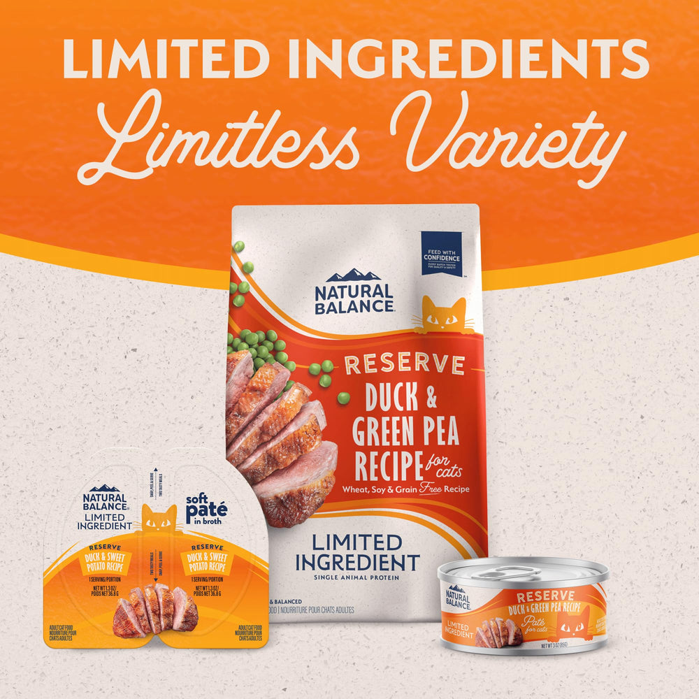 Natural Balance sweet potato fiber source detail on packaging