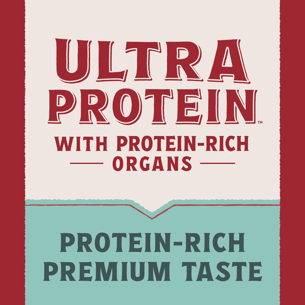 Natural Balance Ultra Protein dry cat food with chicken meal showing high-protein formula for energy
