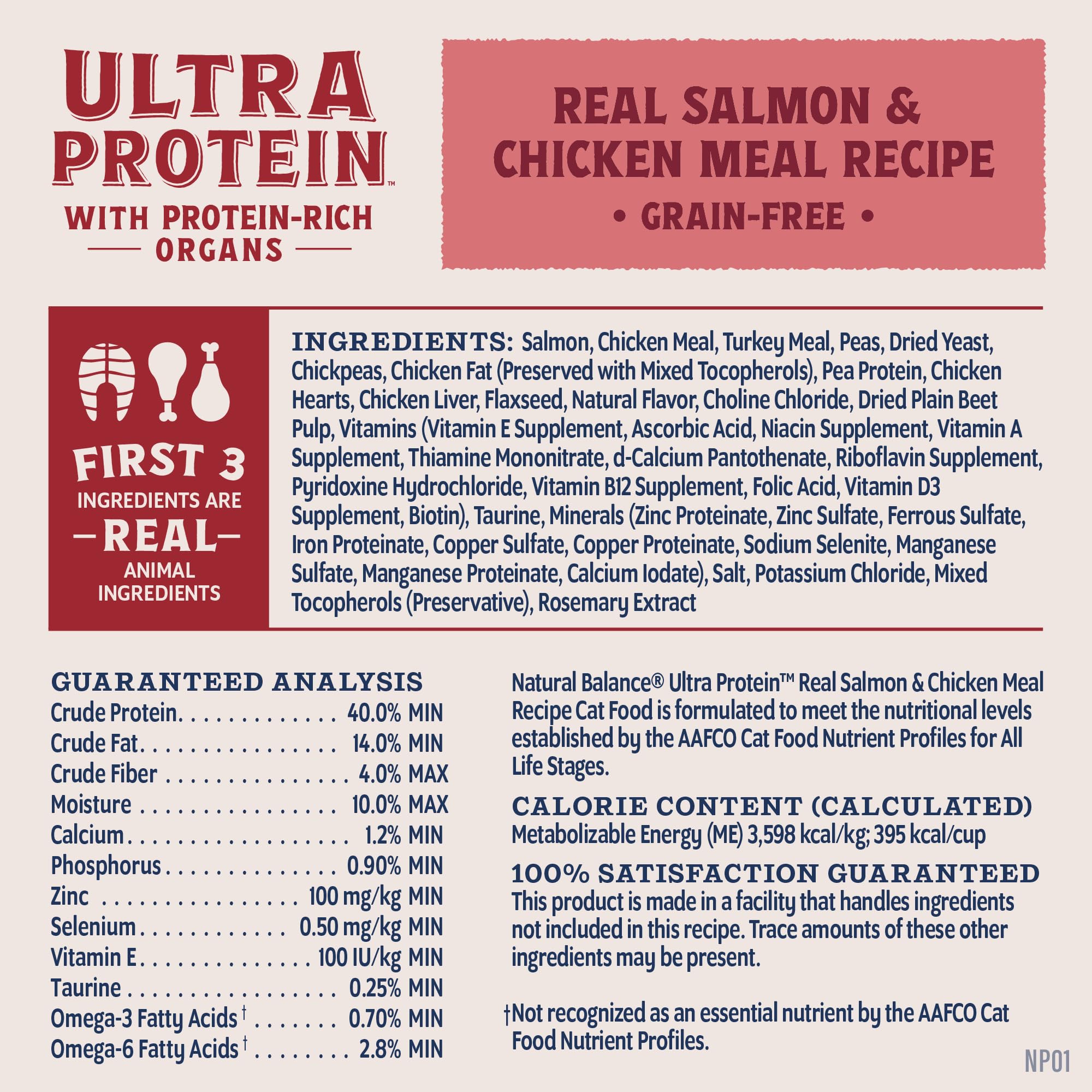 Natural Balance Ultra Protein avoids by-product meals for cleaner nutrition.
