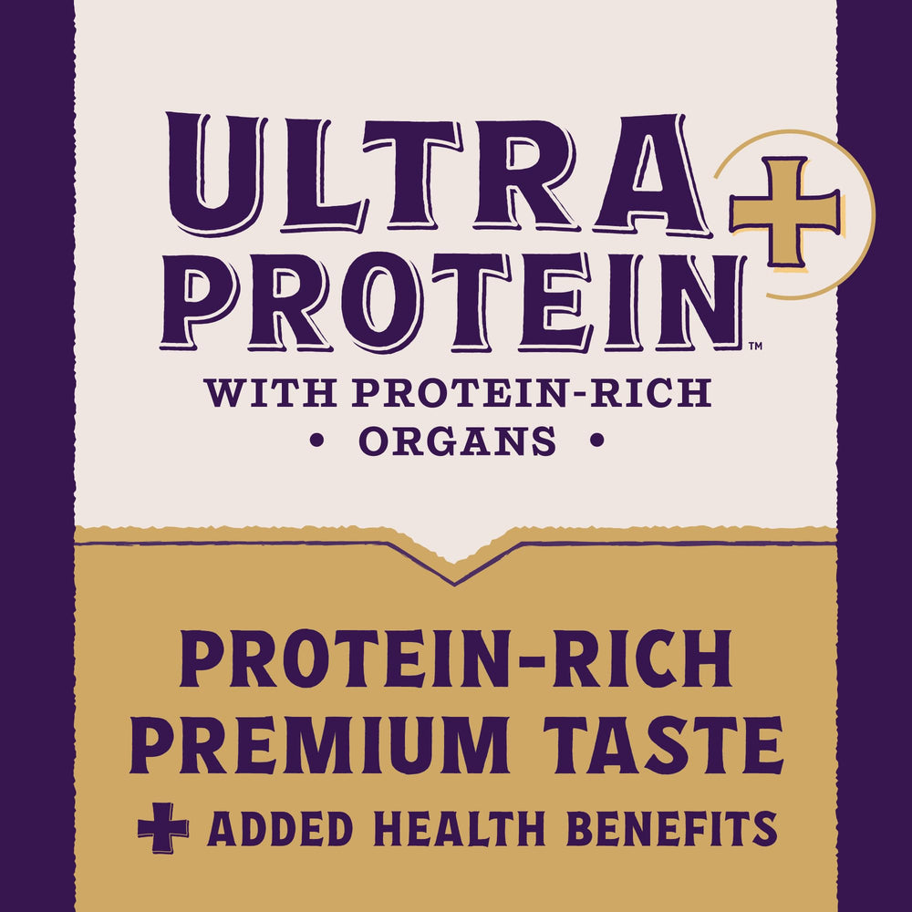 Natural Balance Ultra Protein Plus chicken-liver-ingredient highlights real liver for flavor and protein.