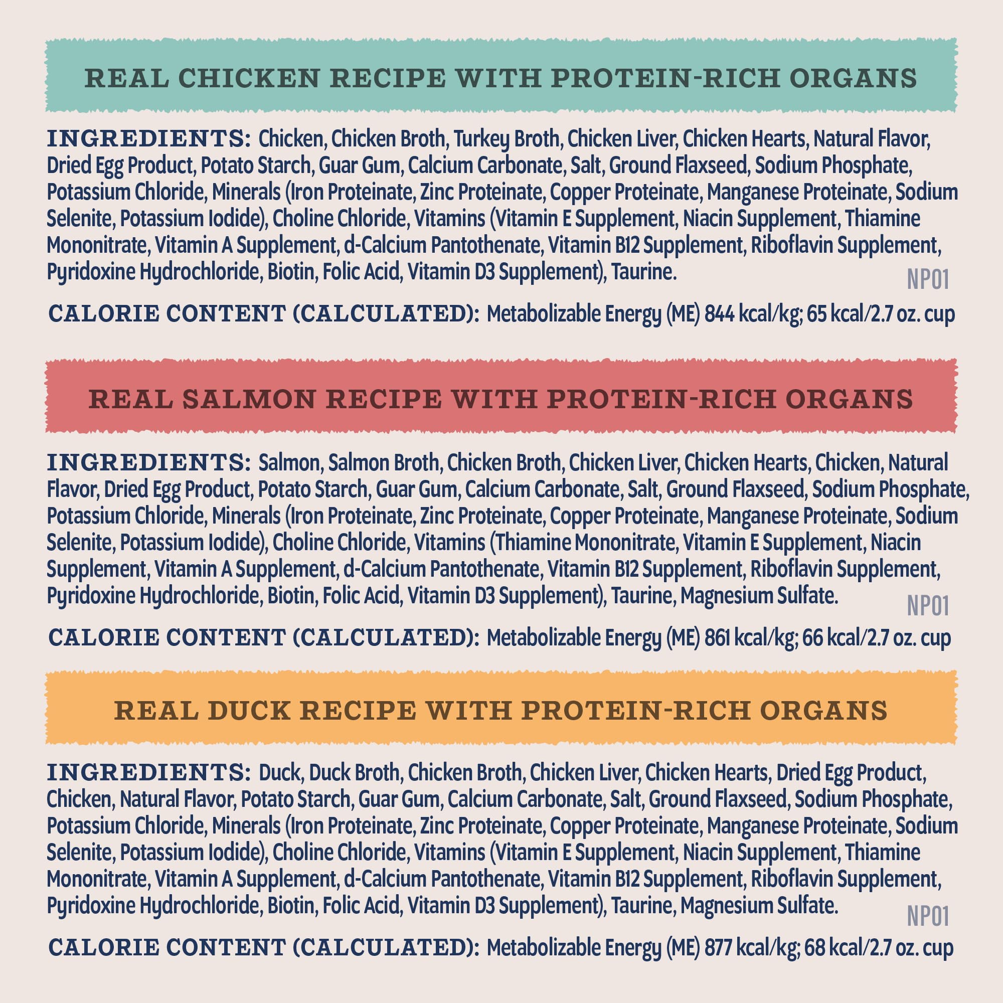 Natural Balance grain-free formula supports easy digestion and palatability