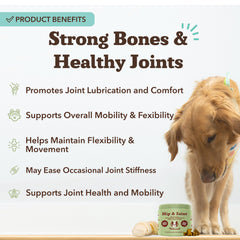 Natural Dog Company hip-joint chew soft-treats image, highlighting easy daily dosing.