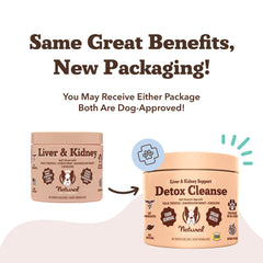 Dog enjoying Natural Dog Company Liver & Kidney soft chews during a daily routine.