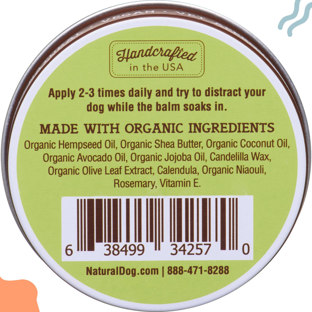 Natural Dog Company USA-made formulation designed for safe daily wrinkle care.